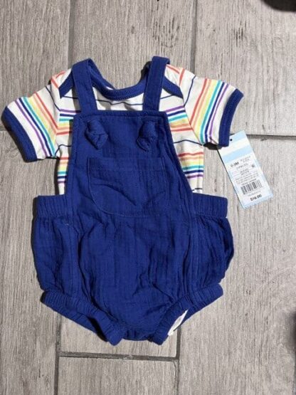 Cat & Jack Romper Onesie Outfit Size 0-3M