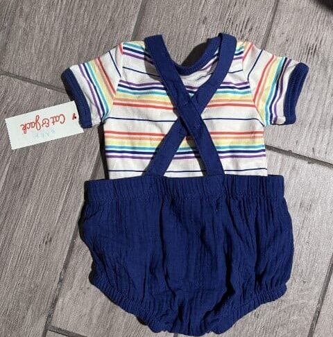 Cat & Jack Romper Onesie Outfit Size 0-3M