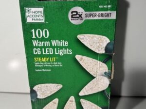 Home Accents holiday 100 LED C6 Lights