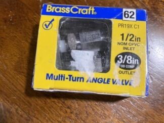 BrassCraft Multi Turn Angle Valve