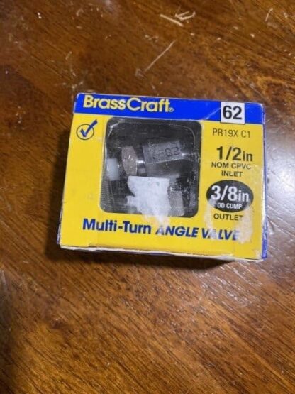 BrassCraft Multi Turn Angle Valve