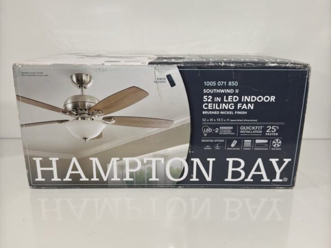 Hampton Bay Southwind II 52 Inch LED Indoor Ceiling Fan