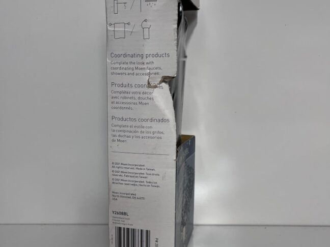 MOEN Banbury Pivoting Double Post Toilet Paper Holder in Matte Black - Image 3