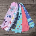 Cat & Jack 7 Pairs Ankle Socks Shoe Size 3-10