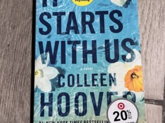 It Starts With Us: Colleen Hoover Paperback Pre-Owned