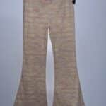 Yellow Multicolor Ribbed Flare Pants Art Class Size XXL