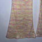 Yellow Multicolor Ribbed Flare Pants Art Class Size XXL