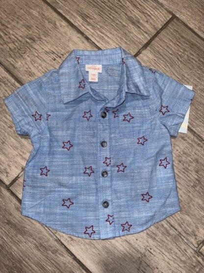 Infant Cat & Jack Button Down Shirt