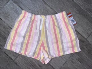 Girls Cat & Jack Stripped Multicolor Shorts Size XL