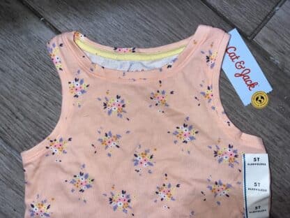 Girls Cat & Jack Floral Tank Shirt