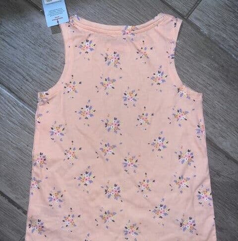 Girls Cat & Jack Floral Tank Shirt