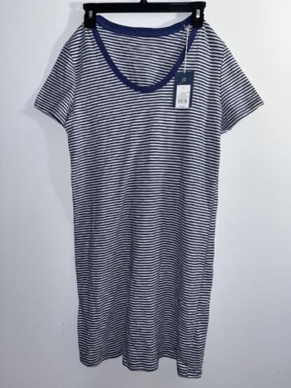 Women's Universal Thread Blue Stripped Dress