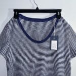 Women's Universal Thread Blue Stripped Dress