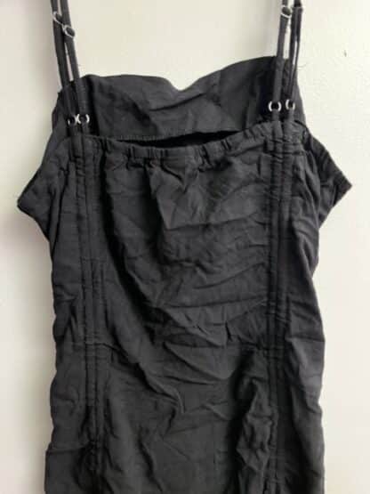 Women Wild Fable Black Open Front Black Dress Size Large