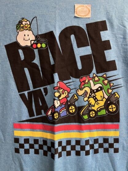 Kids Mario Kart T-shirt Size XL