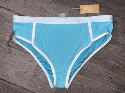 Women Kona Sol Turquoise Bikini Bottom Size X