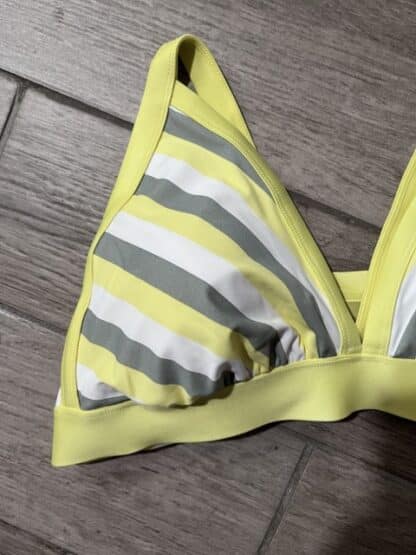 Women's Kona Sol Yellow Triangle Bikini Top Adjustable Straps Size 2x