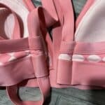 Womens Kona Sol Pink Triangle Bikini Top Adjustable Straps Size 1x