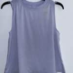 Women's All In Motion Lilac Cinch Tank Size S