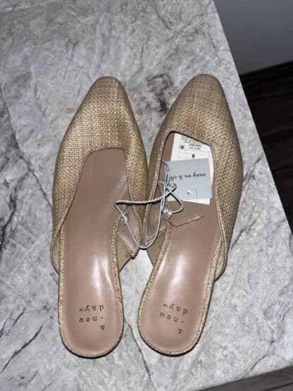 Womens A New Day Size 6 Easy On & Off Slip On Shoes