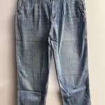 Womens Sonoma Pleated Front Relaxed High Rise Size 10