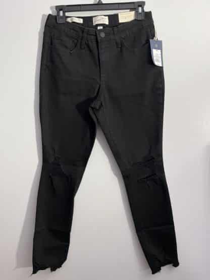 Universal Thread Black Mid Rise Skinny Jeans Size 4Short