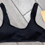 Women Kona Sol Black Bikini Top