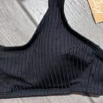 Women Kona Sol Black Bikini Top