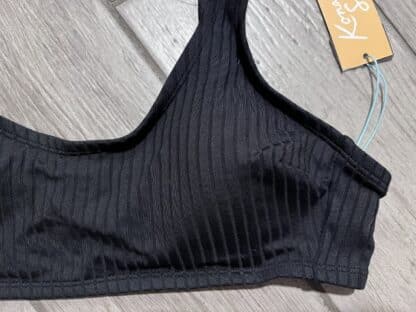 Women Kona Sol Black Bikini Top