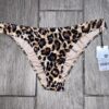 Shade & Shore High Leg Extra Cheeky Leopard Print Bikini Bottom