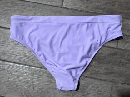 Women's Xhilaration Purple High Leg High Waist Bikini Bottom