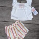 Carter's Just One You Baby Girls' Top And Bottom Set Size Newborn