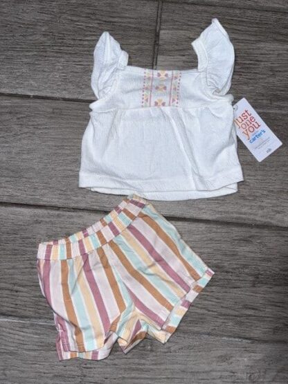 Carter's Just One You Baby Girls' Top And Bottom Set Size Newborn