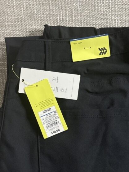 Mens Black Golf Pants Size 38x30 - Image 5