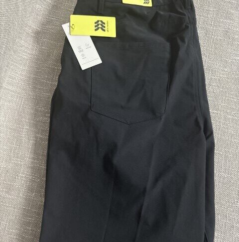Mens Black Golf Pants Size 38x30 - Image 4