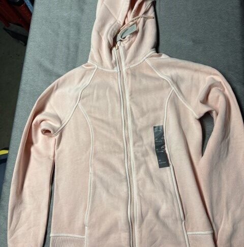 Long Sleeve Fleece Sweater Woman's Pink XS - Image 4