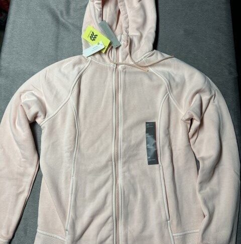 Long Sleeve Fleece Sweater Woman's Pink XS