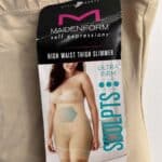 Women's Maidenform Beige High Waisted Thigh Slimmer Size XL