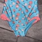 Baby Peach Ruffle Bathing Suit Size 2t