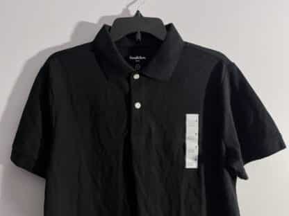 Men's Goodfellow Black Standard Fit Polo Size M