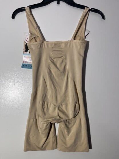 Women's Assests Spanx Shaping Open Bust Bodysuit Beige Size XL