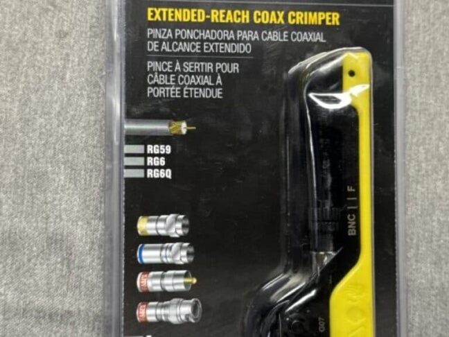 Extended Reach Coax Crimper Klein Tools - Image 4