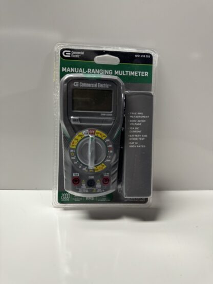 Multi Ranging Multimeter Commercial Electric