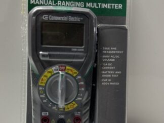 Multi Ranging Multimeter Commercial Electric