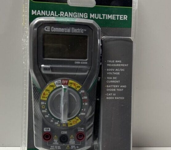 Multi Ranging Multimeter Commercial Electric