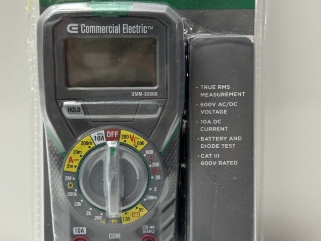 Multi Ranging Multimeter Commercial Electric - Image 3