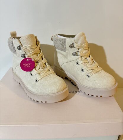 Girls Muscovy Cream Boots