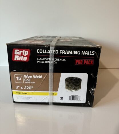 Collated Framing Nails 3x.120 Grip Rite