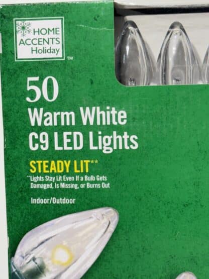 IMG 4777 Medium rotated Home Accents 50 Lights C9 Warm White LED