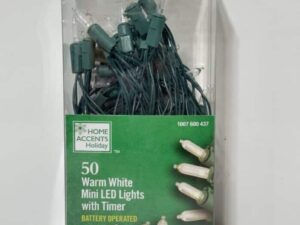 50 Warm White Mini LED lights Battery Operated